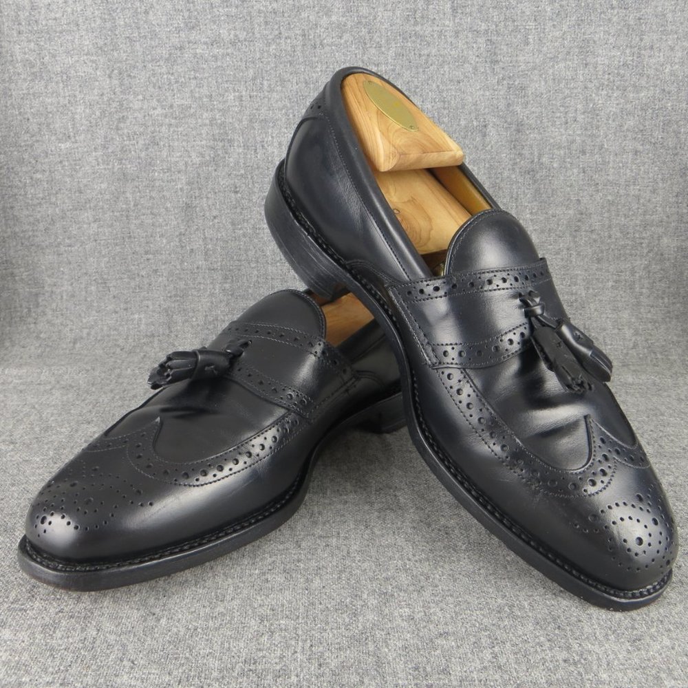ALLEN EDMONDS CHAMBREY 6204 Black Slip On 8.5 D